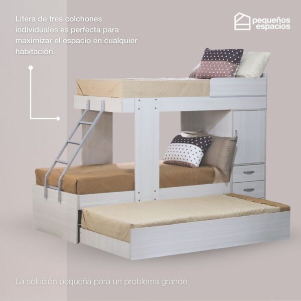 Litera 3 camas individuales - Image 4