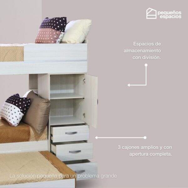 Litera 3 camas individuales - Image 3